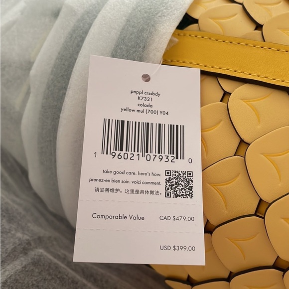 NWT Kate Spade Pineapple Colada Crossbody - Picture 9 of 10